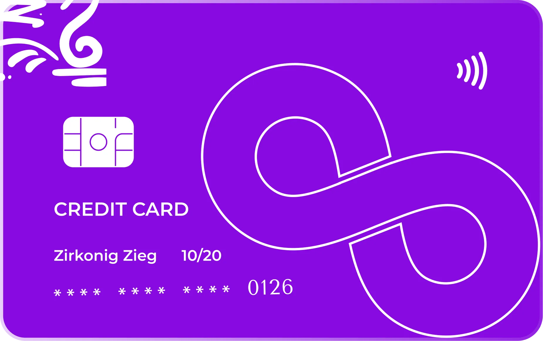Purple PingPay card